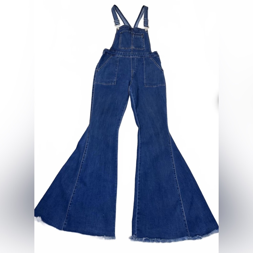 Women's Denim Boot Cut Overalls